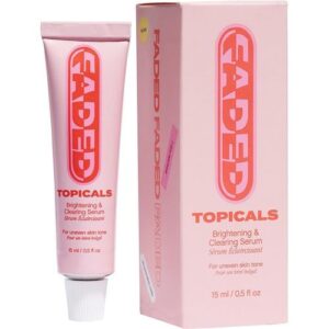 faded topicals brightening & clearing serum 15ml