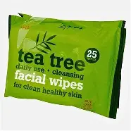XBC Tea Tree Facial Wipes 25wipes