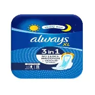 ALWAYS XL 3in1 Maxi Thick 7Pads (Blue)