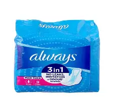 ALWAYS 3in1 no scent Maxi Thick 7Pads (Pink)