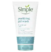 SIMPLE Purifying Gel Wash 5% Witch Hazel + zinc 150ml