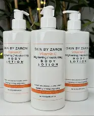 SKIN BY ZARON VITAMIN C BRIGHTENING / MOISTURIZING  BODY LOTION 500ML